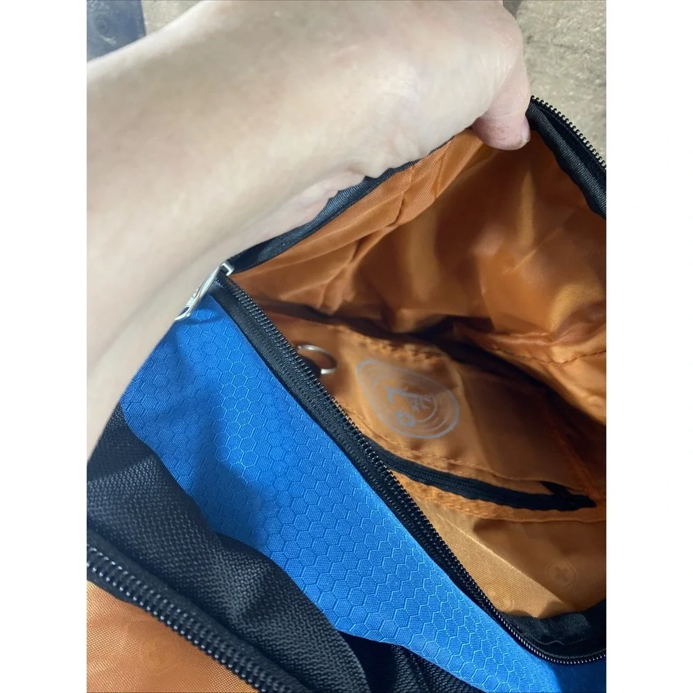 Swissgear Wenger Laptop Backpack Blue Black Travel Work School‎ Daypack Padded